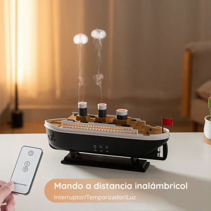 Ping-Tong Retro Cruise Aromatherapy Humidifier（Free two bottles of essential oil）