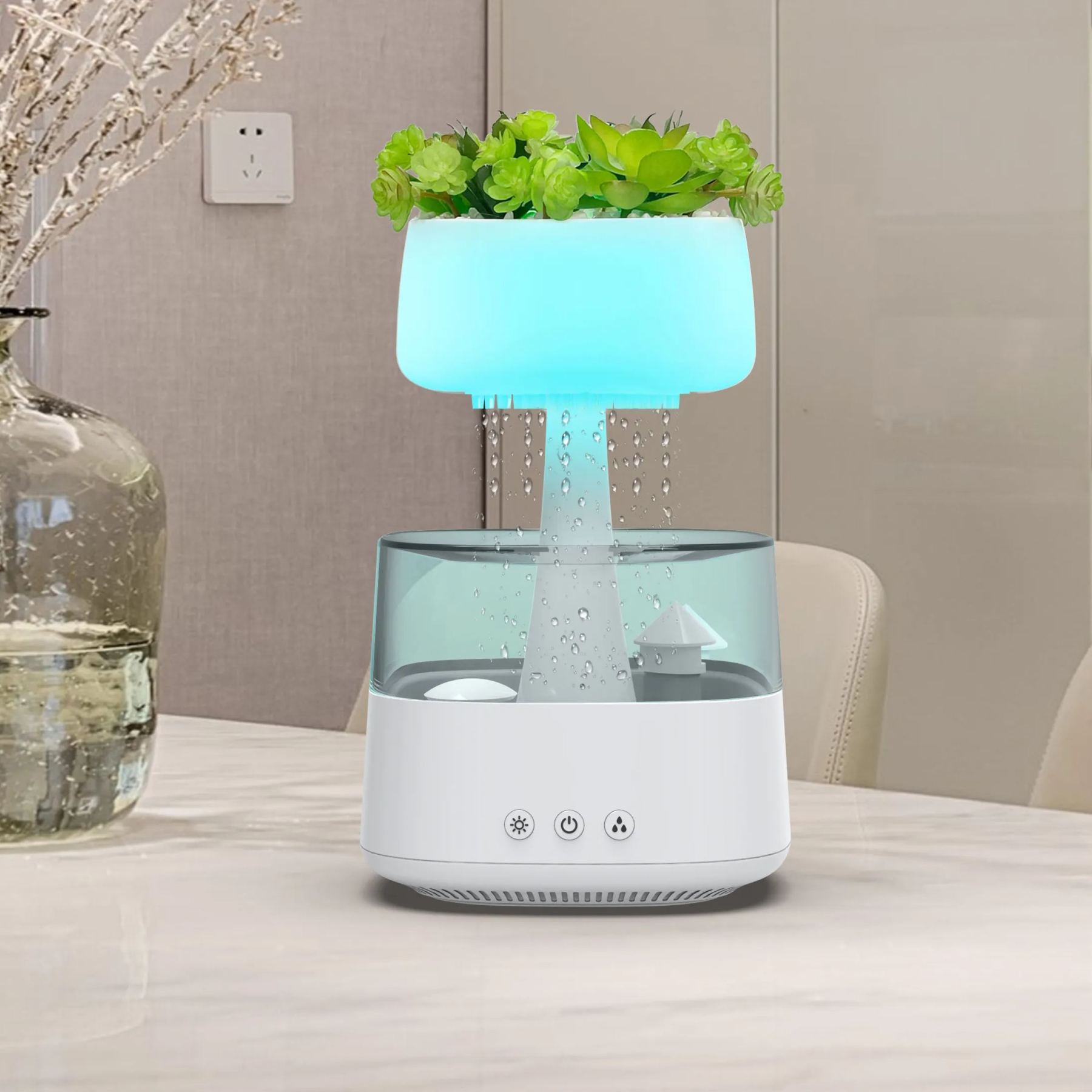 Ping-Tong® Sleep Aid Aromatherapy Humidifier Succulent Type