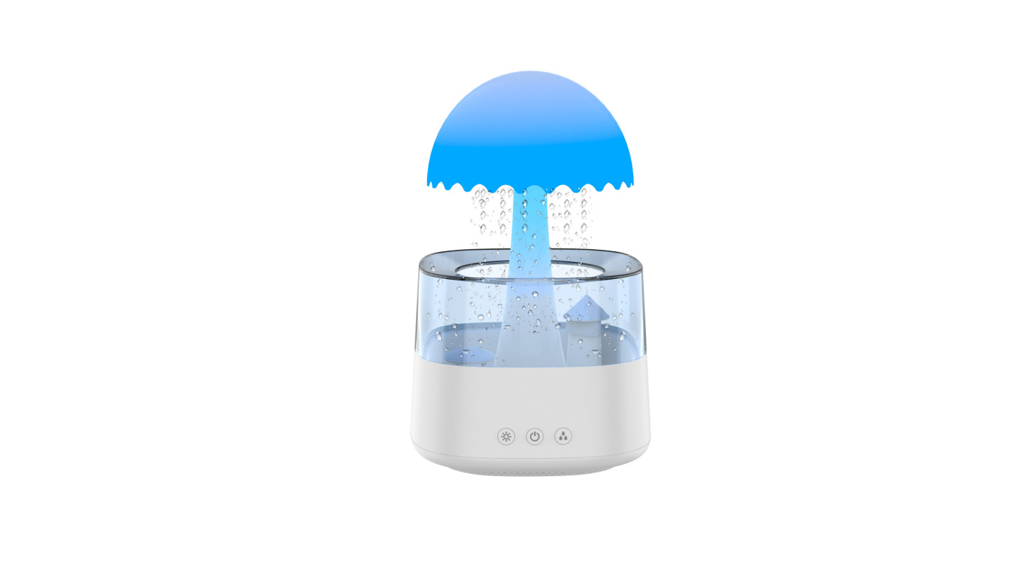 Ping-Tong® Silicone Umbrella Shaped Sleep Aid Aromatherapy Humidifier