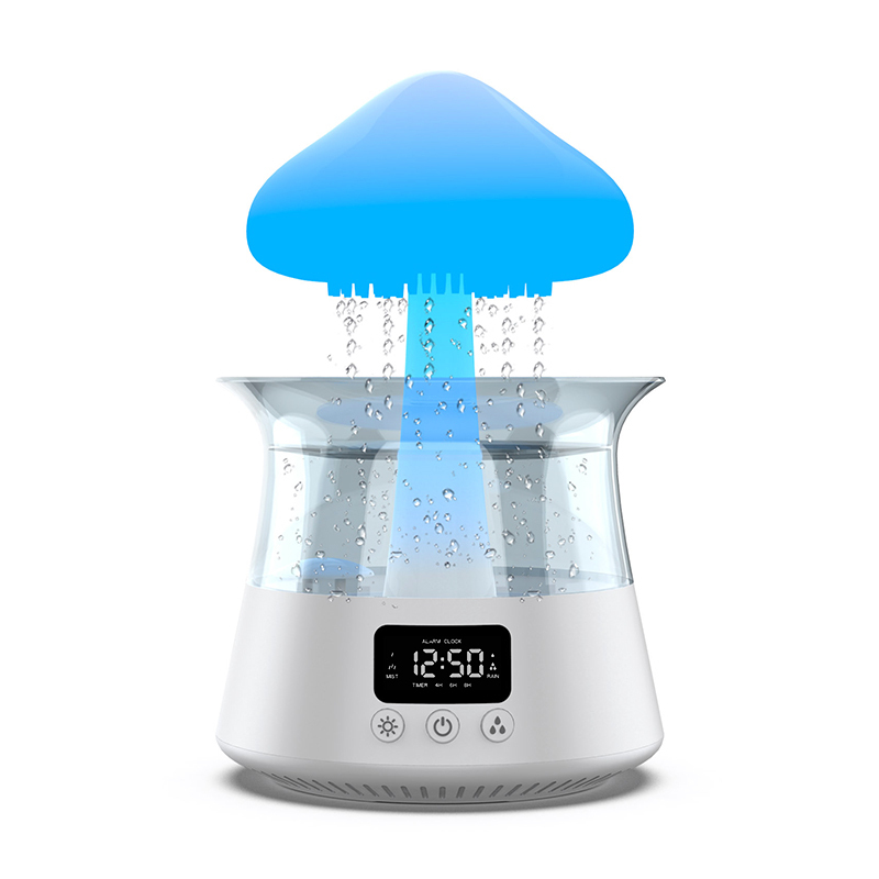 Ping-Tong® Sleep Aid Aromatherapy Diffuser Humidifier Digital Display Alarm Clock