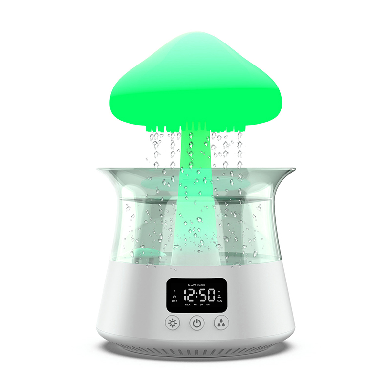 Ping-Tong® Sleep Aid Aromatherapy Diffuser Humidifier Digital Display Alarm Clock