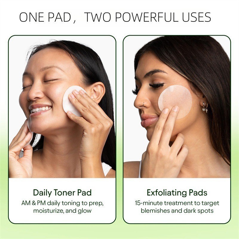Centella Asiatica Skin Care Cotton Pads