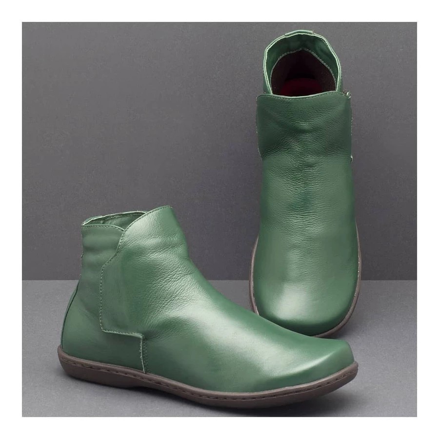 Casual women's leather boots sleeve martin boots