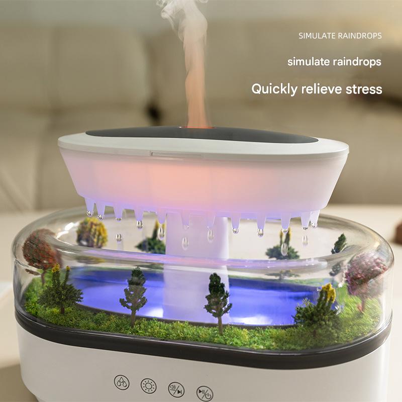 Raindrop humidifier large spray essential oil aromatherapy machine essential oil special diffuser fragrance machine automatic spray machine