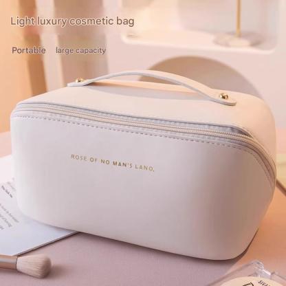 Cosmetic bag for women, high-grade hand-held storage bag, portable travel toiletry bag