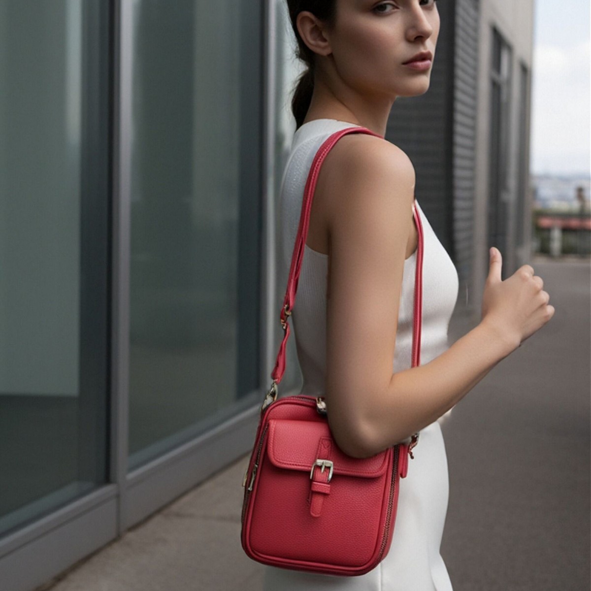 🔥LAST DAY- Crossbody Leather Bag