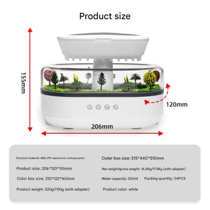 Raindrop humidifier large spray essential oil aromatherapy machine essential oil special diffuser fragrance machine automatic spray machine