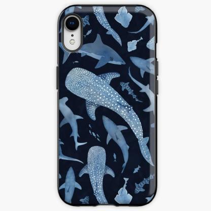 Various styles of mobile phone cases