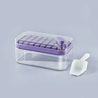 One-touch ice cube mold ice tray ice making box