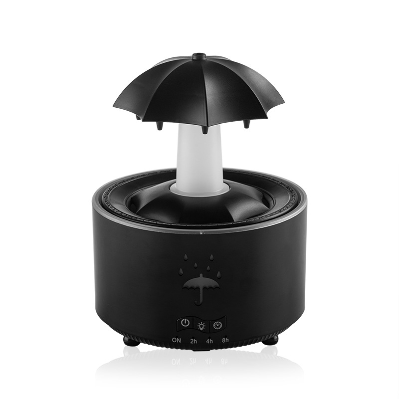 Raindrop Aromatherapy Machine Essential Oil Diffuser Household Desktop Rotating Water Drop Humidifier Colorful Raindrop Aromatherapy Machine