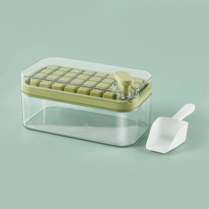One-touch ice cube mold ice tray ice making box