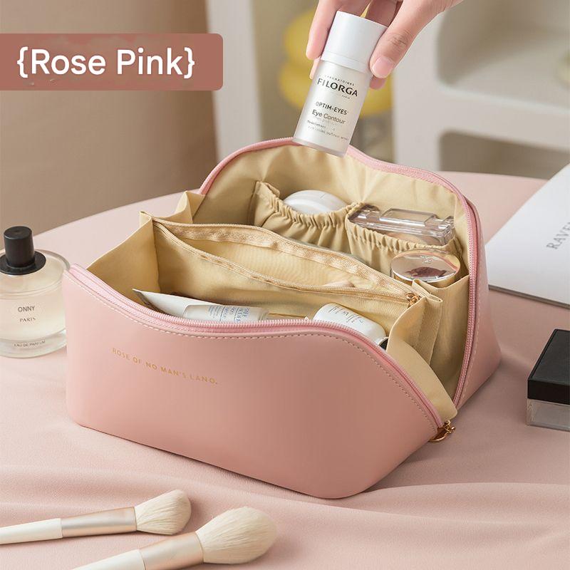 Cosmetic bag for women, high-grade hand-held storage bag, portable travel toiletry bag