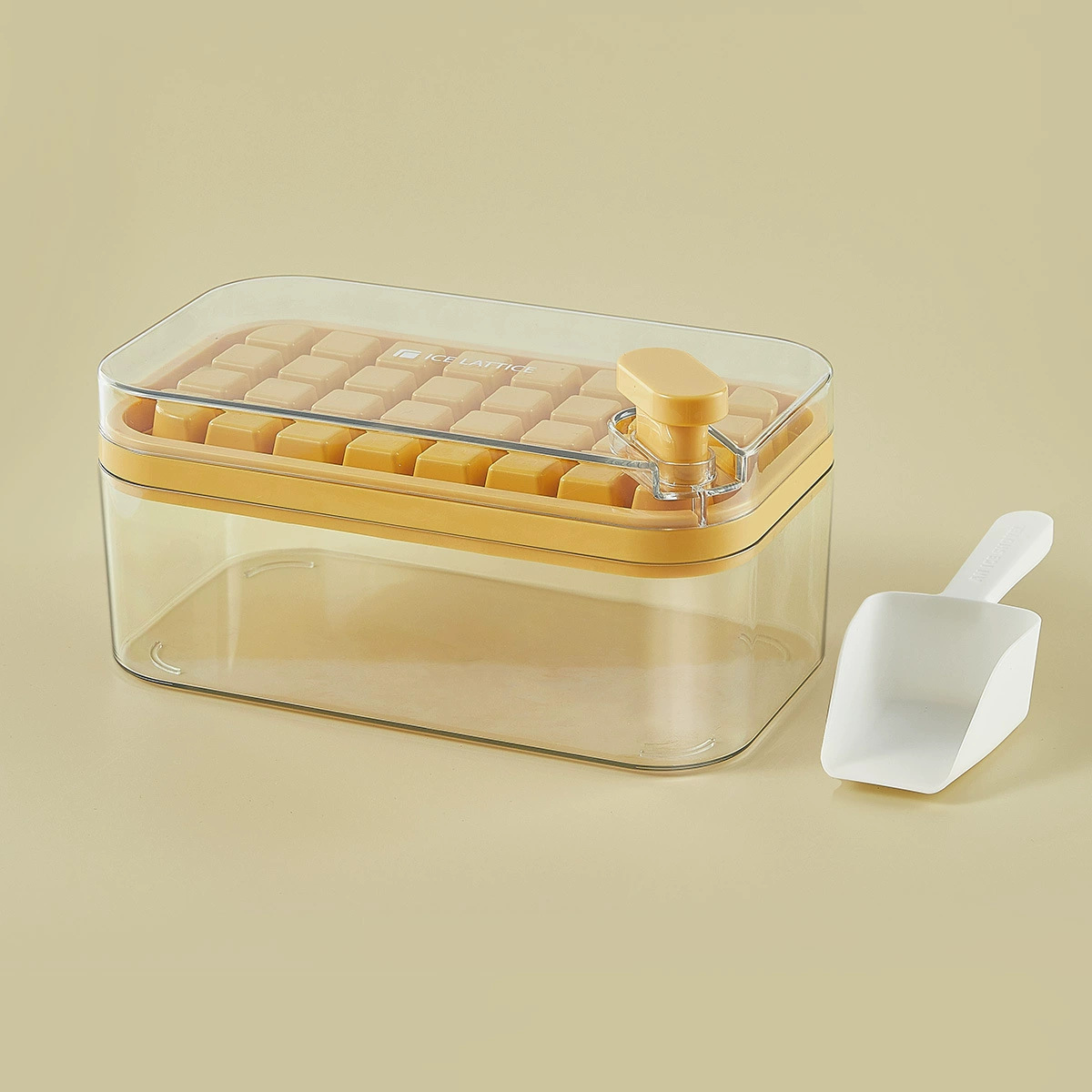 One-touch ice cube mold ice tray ice making box