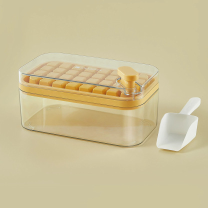 One-touch ice cube mold ice tray ice making box