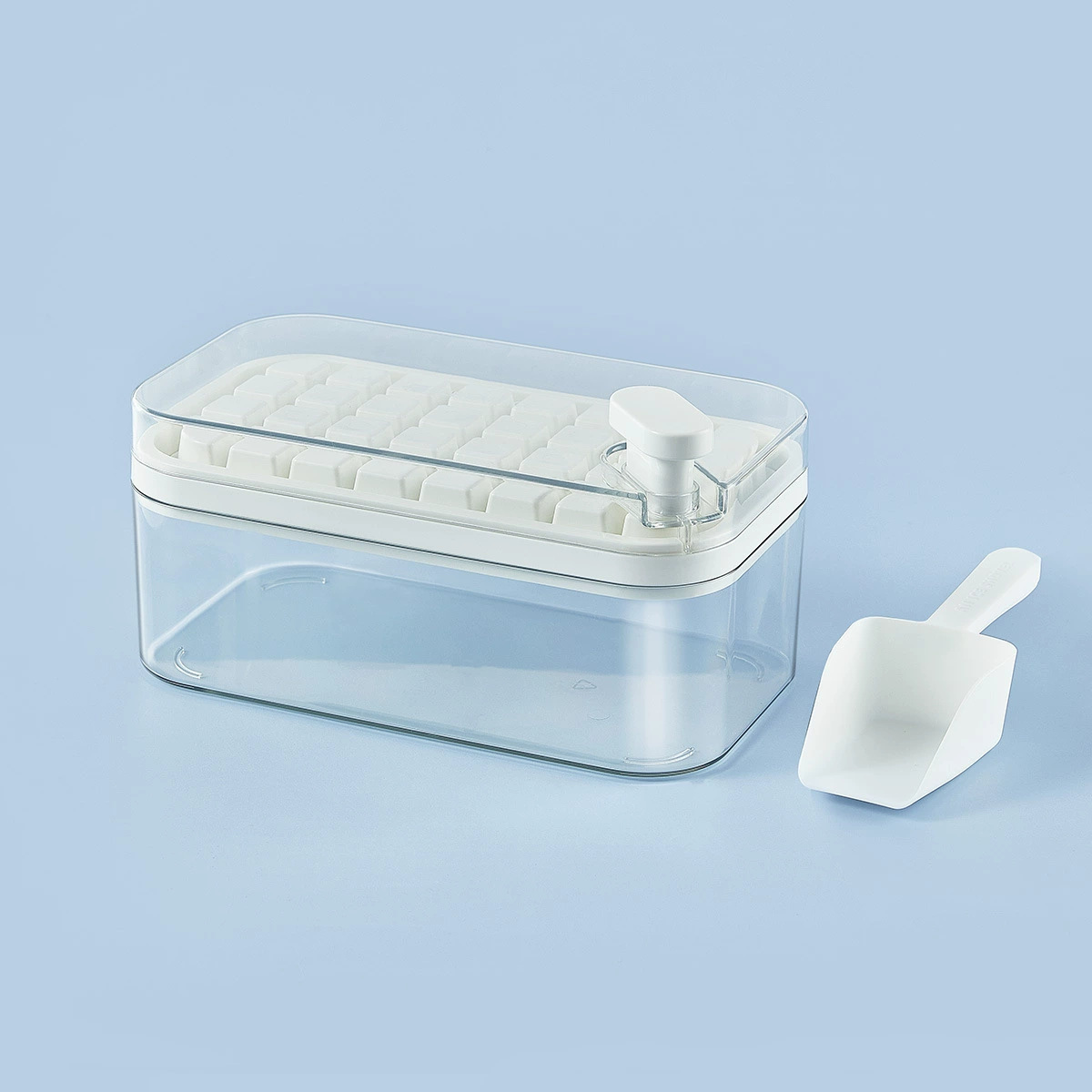 One-touch ice cube mold ice tray ice making box