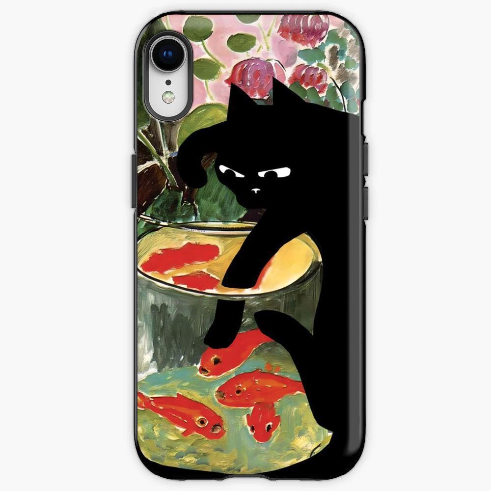 Various styles of mobile phone cases