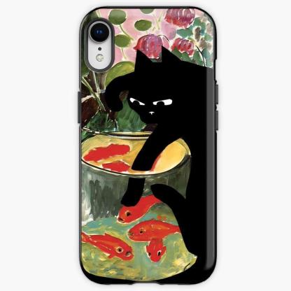 Various styles of mobile phone cases
