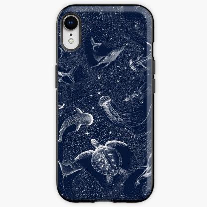 Various styles of mobile phone cases