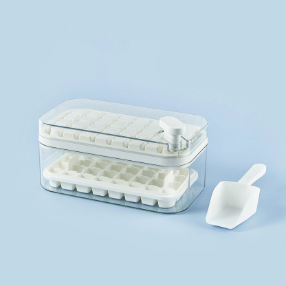 One-touch ice cube mold ice tray ice making box