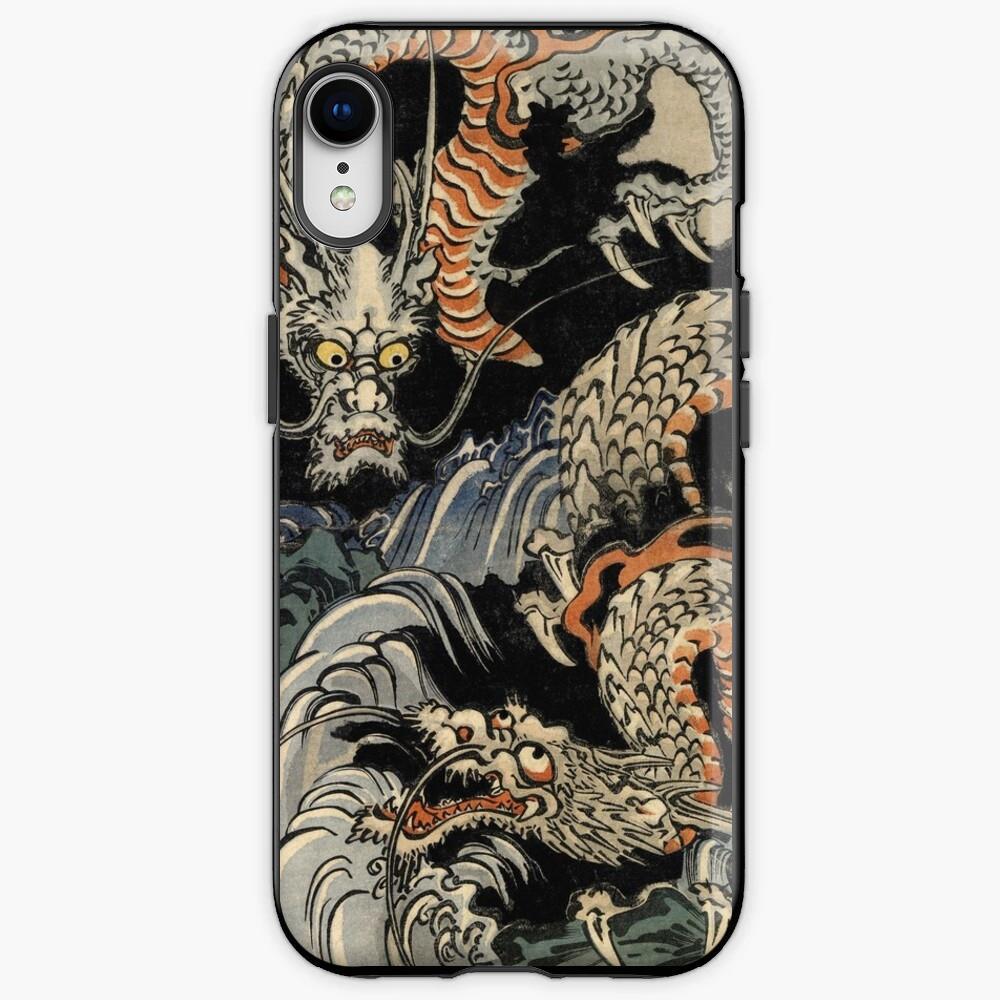Various styles of mobile phone cases
