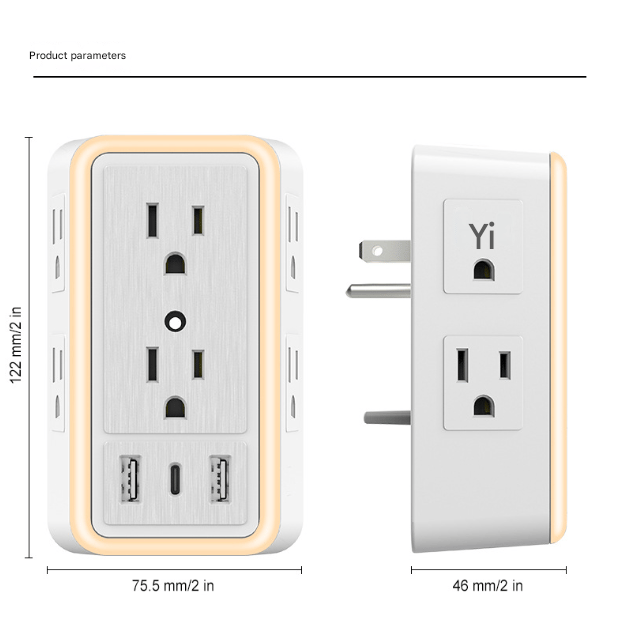 🎁 Multi Plug Outlet Surge ProtectorMulti Plug Outlet Surge Protector