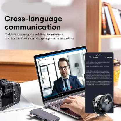 Wireless Bluetooth Translation Earbud