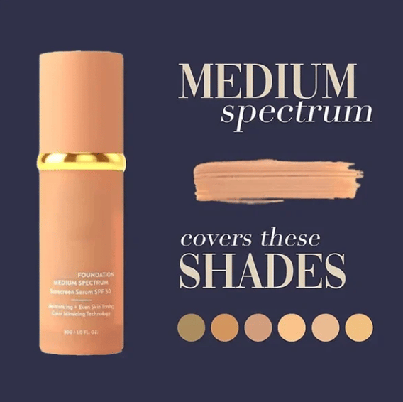 🎁  Foundation 4 in 1 -Bionic color changing concealer