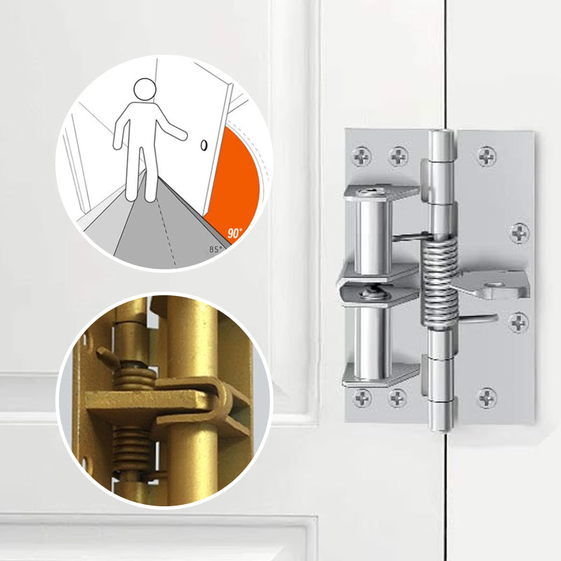 Self Closing Spring Door Hinge（【Free delivery of screws】）