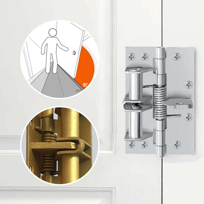Self Closing Spring Door Hinge（【Free delivery of screws】）