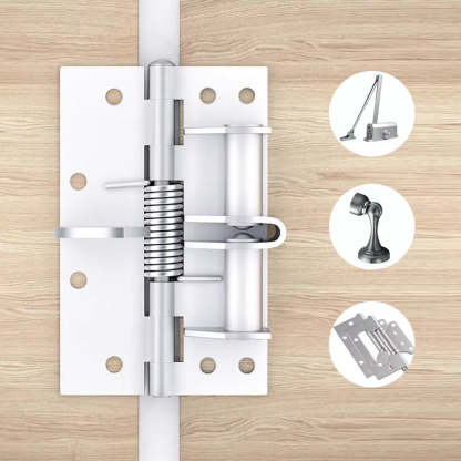 Self Closing Spring Door Hinge（【Free delivery of screws】）