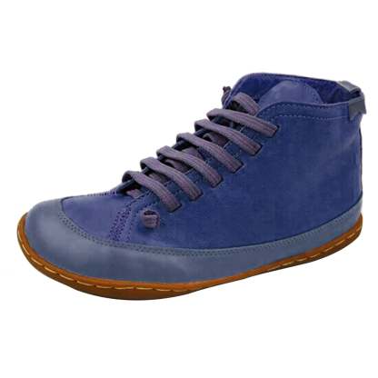 Women's Low-heeled Ankle Boots-Walking Shoes Women Winter Christmas Leather Boots for Women Warm Snow Vintage Womens Boots Clearance