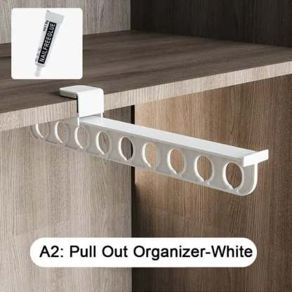 🔥Hot sale🔥Intelligent pull-out slide trouser rack