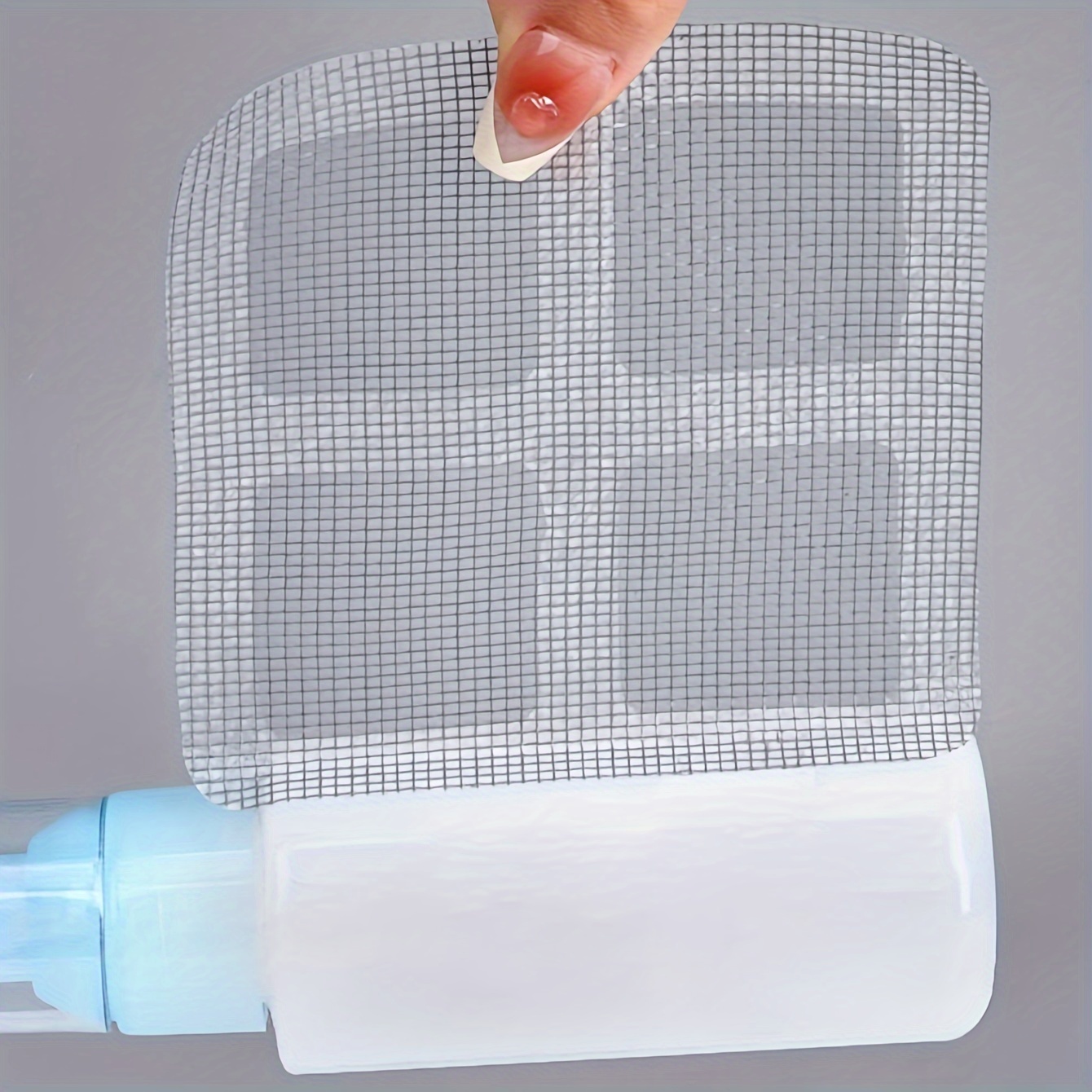 6pcs Drain Strainer Cover For Hair Stopper, Disposable Shower Drain Hair Catcher, Disposable Hair Catchers For Shower, Floor Sink Strainer Filter Mesh Stickers, Hair Stopper For Bathroom Bathtub, Bathroom Accessories