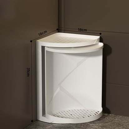 Multifunctional Turntable Corner Wall Storage Organiser