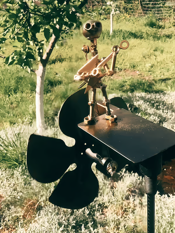 🔥Father's Day Sale 49% OFF - Handmade Metal Rock Band Windmill