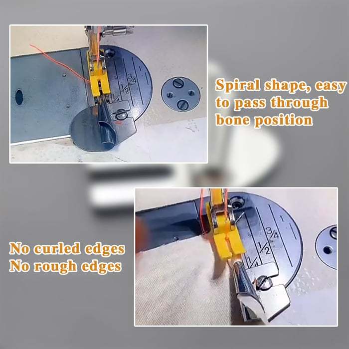 The Ultimate Precision Edge Hemming Foot