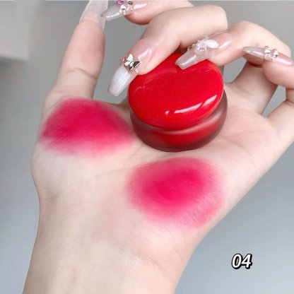 🔥✨ Free Lipstick Brushes⏰ 💥🔥Lip&Cheek Blurry Pudding Pot with Keyring