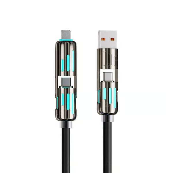 Last Day 4-in-1 USB Charging Cable fast charging MAX 240W
