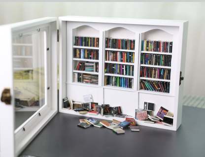📚Shake Away Your Anxiety Bookshelf Decoration