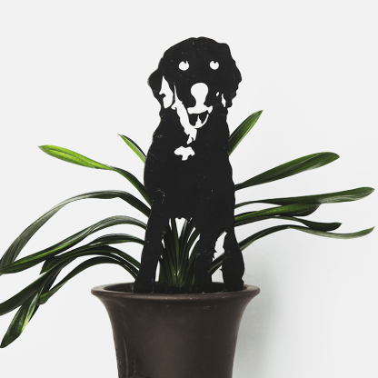 Labrador Retriever Metal Silhouette