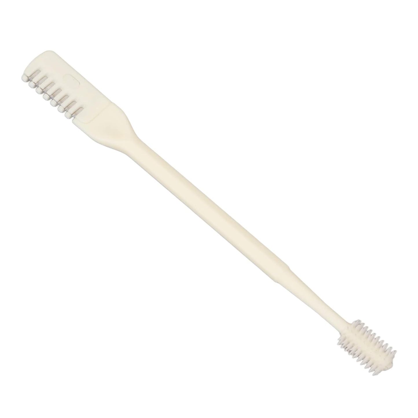Double-sided manual nose hair trimmer