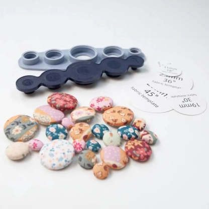 Universal button sewing tool, coat button, hand sewing tool