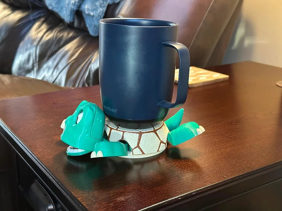 Interactive 3D-Printed Coasters