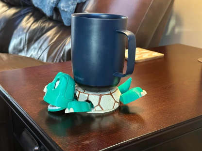 Interactive 3D-Printed Coasters