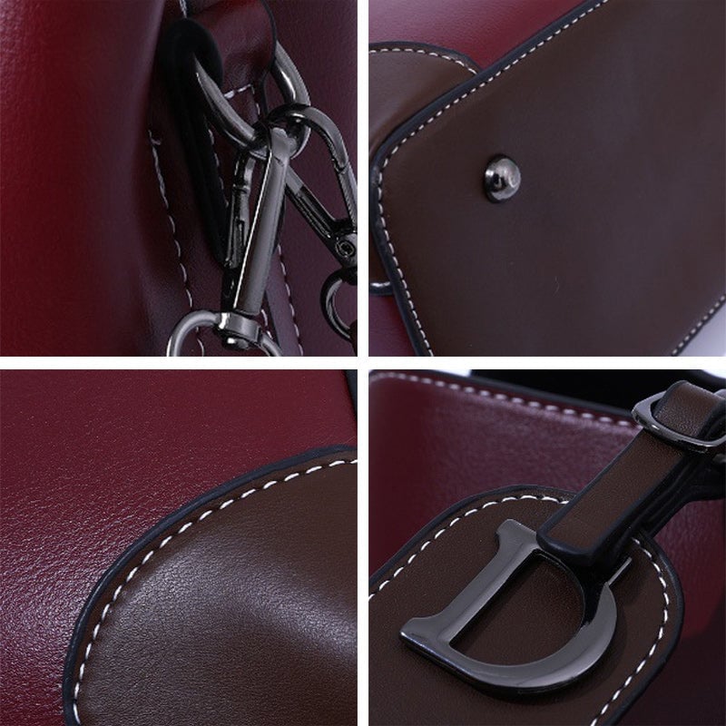 💗PU Leather Niche Women's Shoulder Bag👜