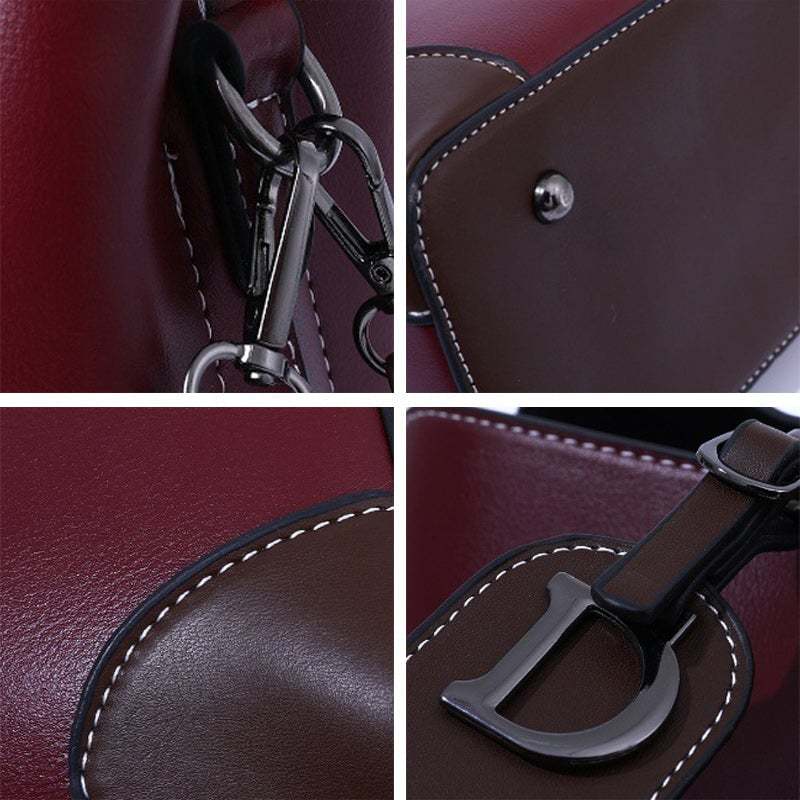 💗PU Leather Niche Women's Shoulder Bag👜