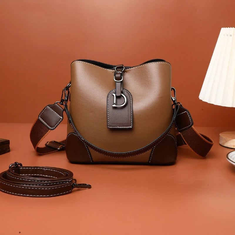 💗PU Leather Niche Women's Shoulder Bag👜