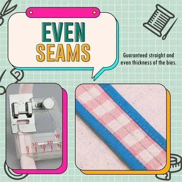 Household multi-function electric sewing machine hemming lock, edge presser foot sewing machine accessories