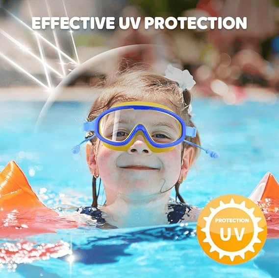 🔥🎉Promotion 49% OFF - 🔥HD children's large frame waterproof and anti-fog swimming goggles
