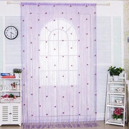 Rose Flower Door Curtain